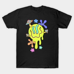 TRIPPY SMILEY FACE T-Shirt